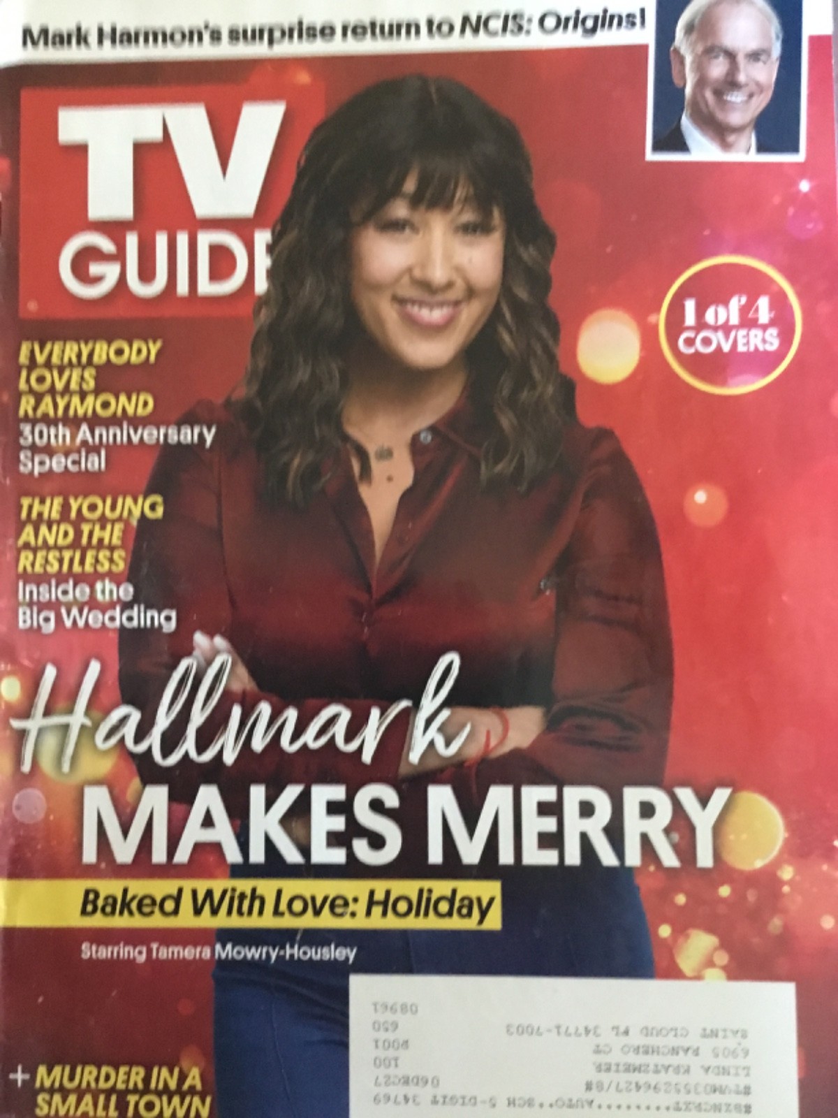 TV Guide Magazine. Nov 10, 2025. Hallmark Christmas. Stumble. JUNE LOCKHART