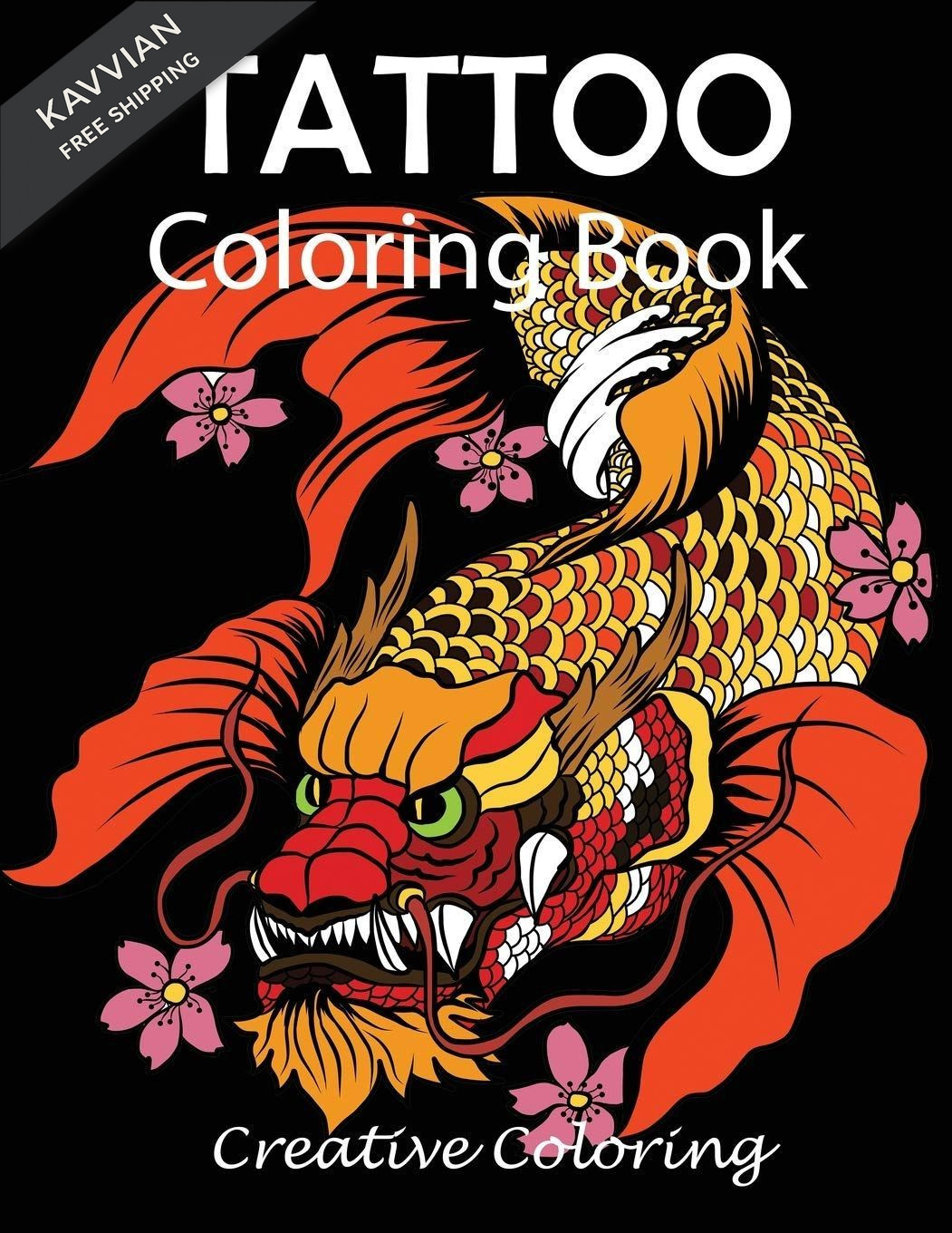 Tattoo Coloring Book: Adult Book of Designs