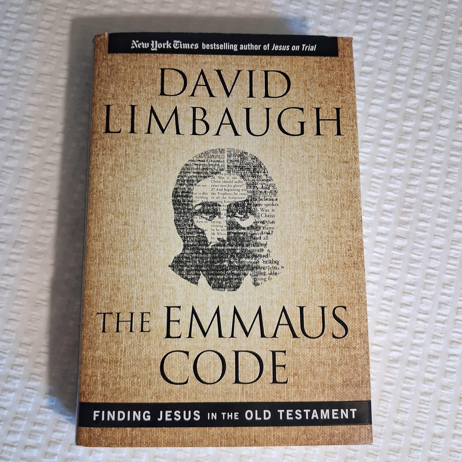 The Emmaus Code Finding Jesus In The Old Testament Limbaugh Regnery Tan HC DJ