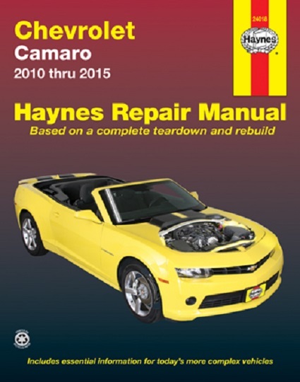 2010-2015 Chevrolet Camaro Haynes Repair Service Manual 22002