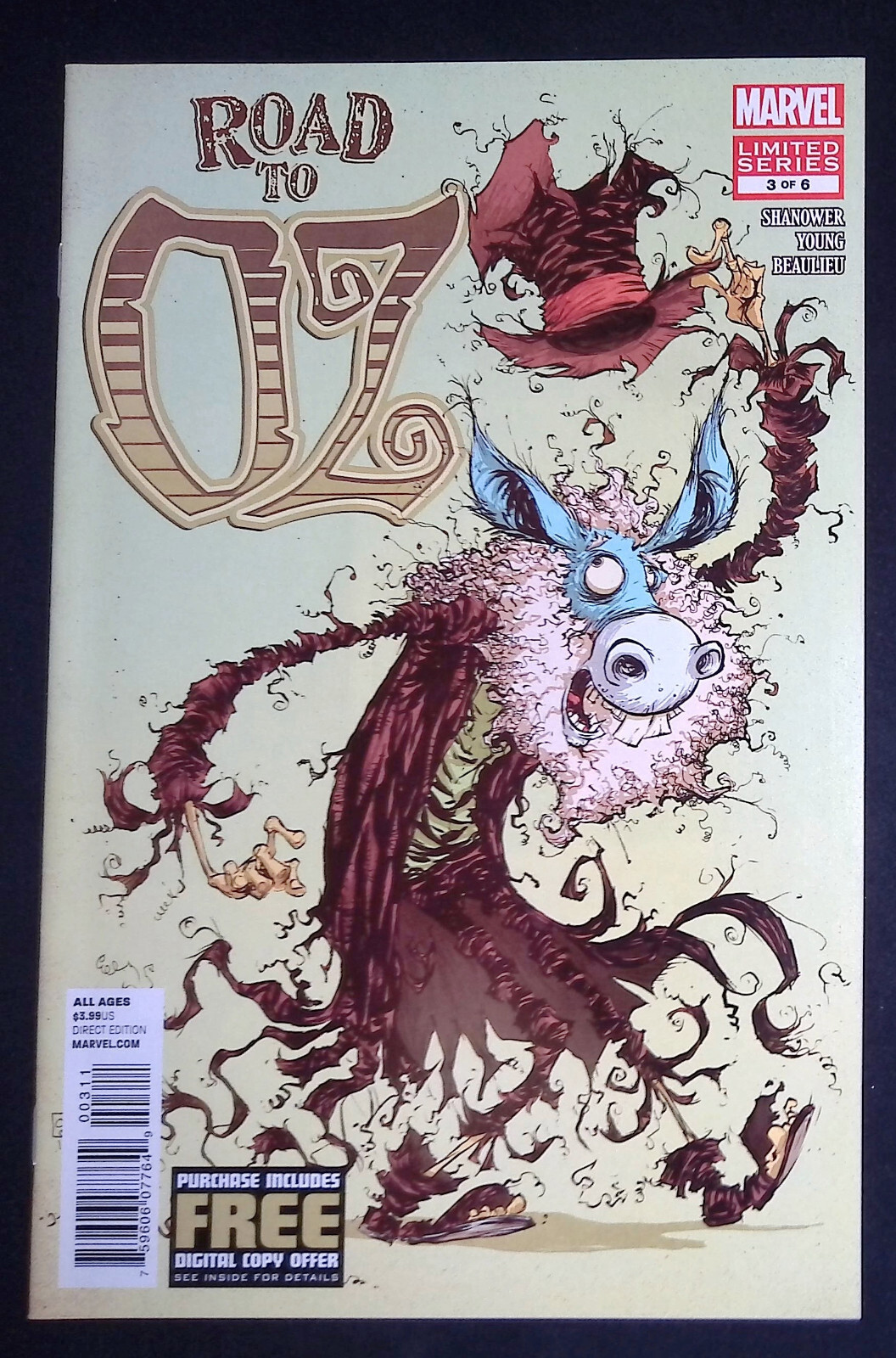 Road To Oz #3 Marvel Comics Skottie Young NM