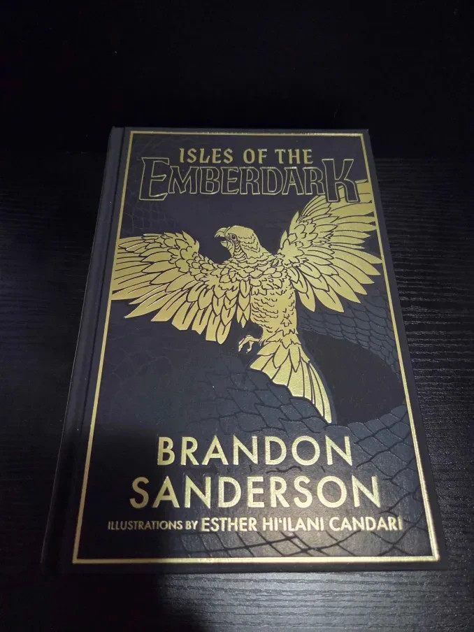 Signed Isles of the Emberdark Brandon Sanderson Dragonsteel Edition First Print