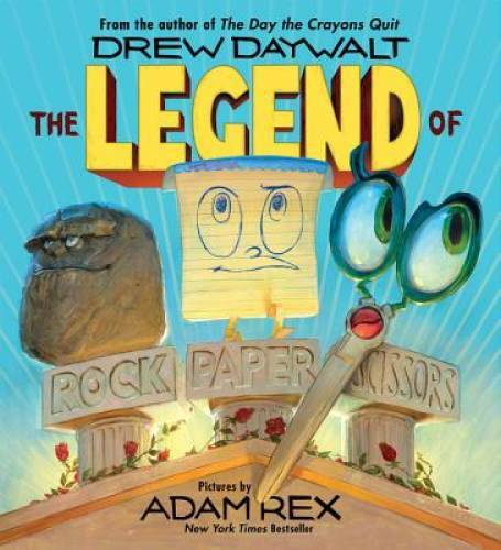 The Legend of Rock Paper Scissors – Hardcover By Daywalt, Drew – GOOD