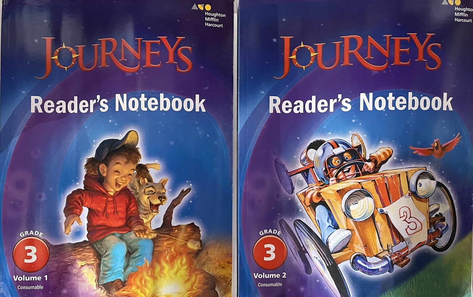 Journeys Reader’s Notebook Grade 3 Volume 1-2 Consumable HMH