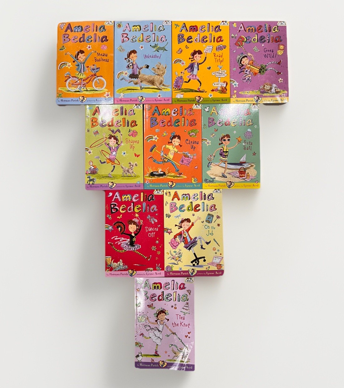 Amelia Bedelia Chapter Books Lot of 10 Kids Books Herman Parish Paperback Bundle