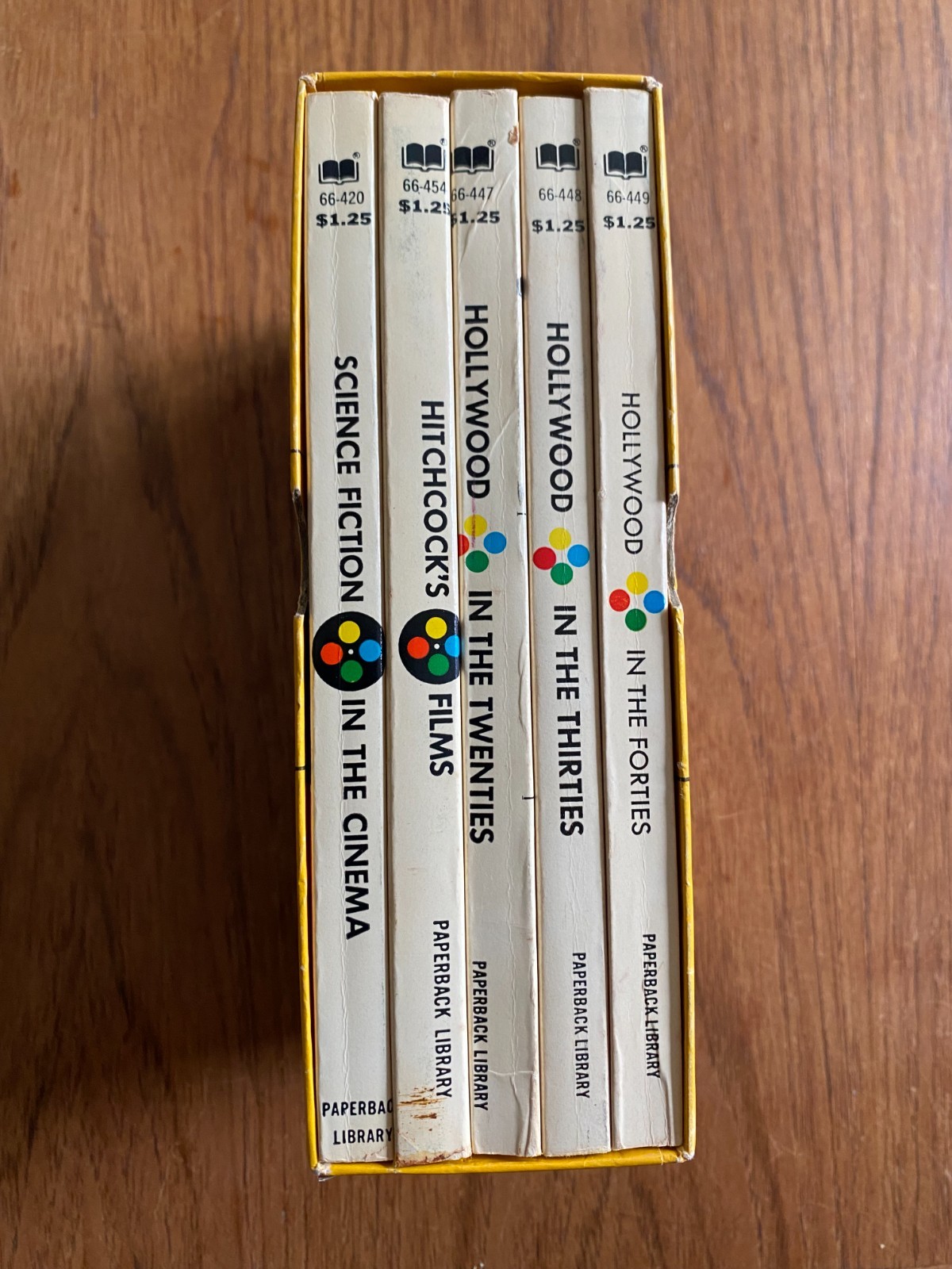 The Paperback Library International Film Guide Series Books 1-5 Complete Box Set
