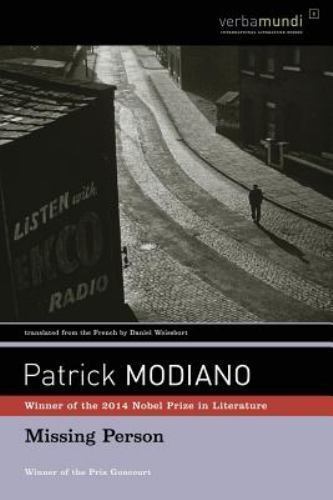 Missing Person; Verba Mundi Book – 9781567922813, paperback, Patrick Modiano