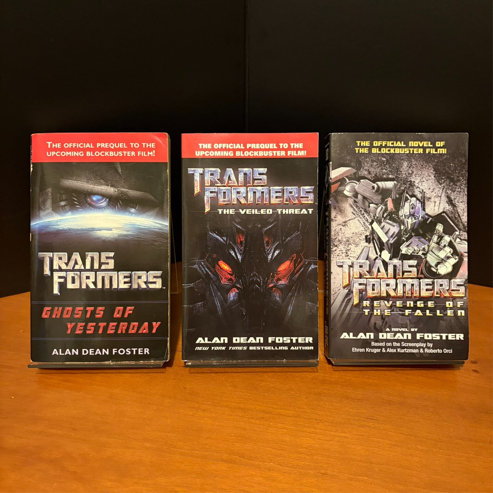 Transformers Lot: Ghosts of Yesterday, The Veiled Threat, Revenge of the Fallen