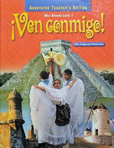 VEN CONMIGO! LEVEL 1, TEACHER’S EDITION By Ozete Humbach – Hardcover