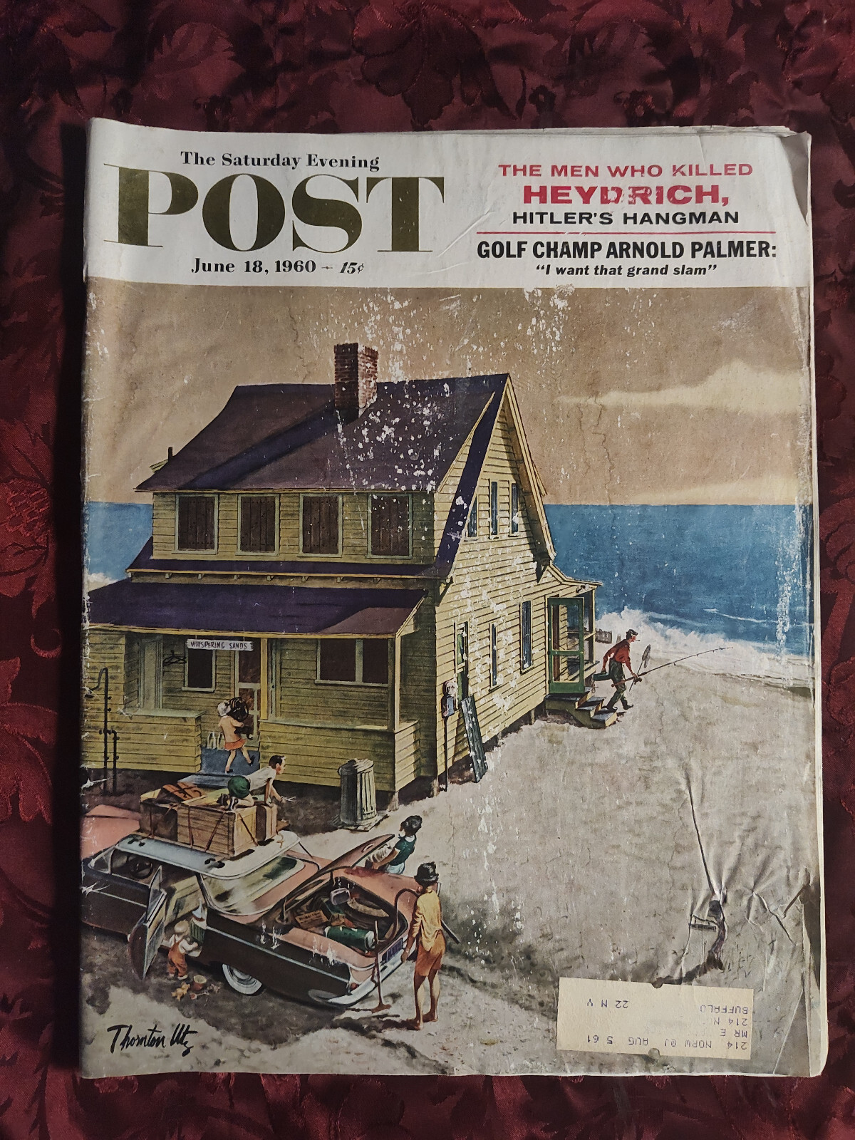 Saturday Evening POST June 18 1960 6/18/60 THORNTON UTZ