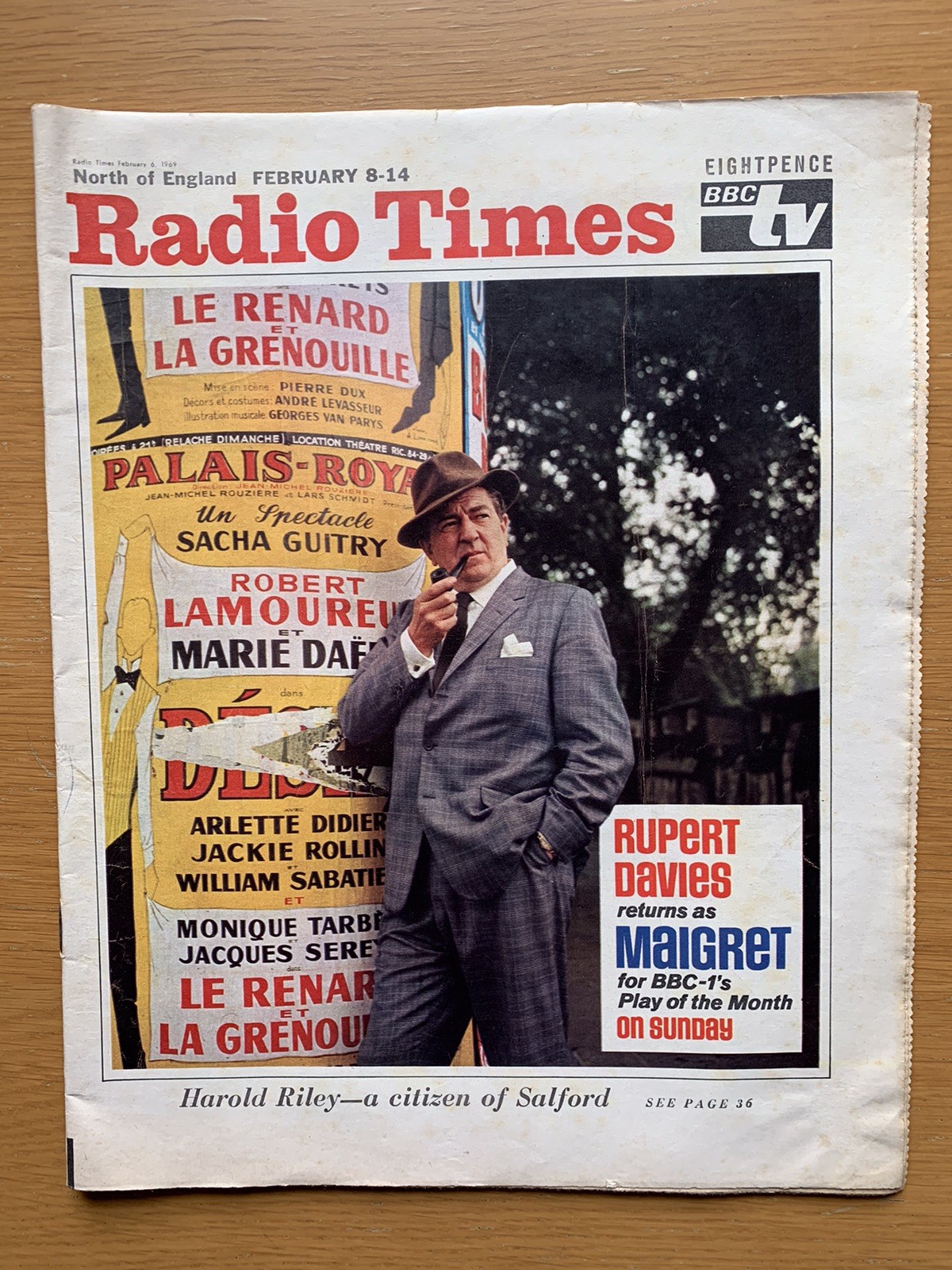 Radio Times February 8-14 1969 Maigret Dr Who Seeds of Death Lulu Cilla Dusty