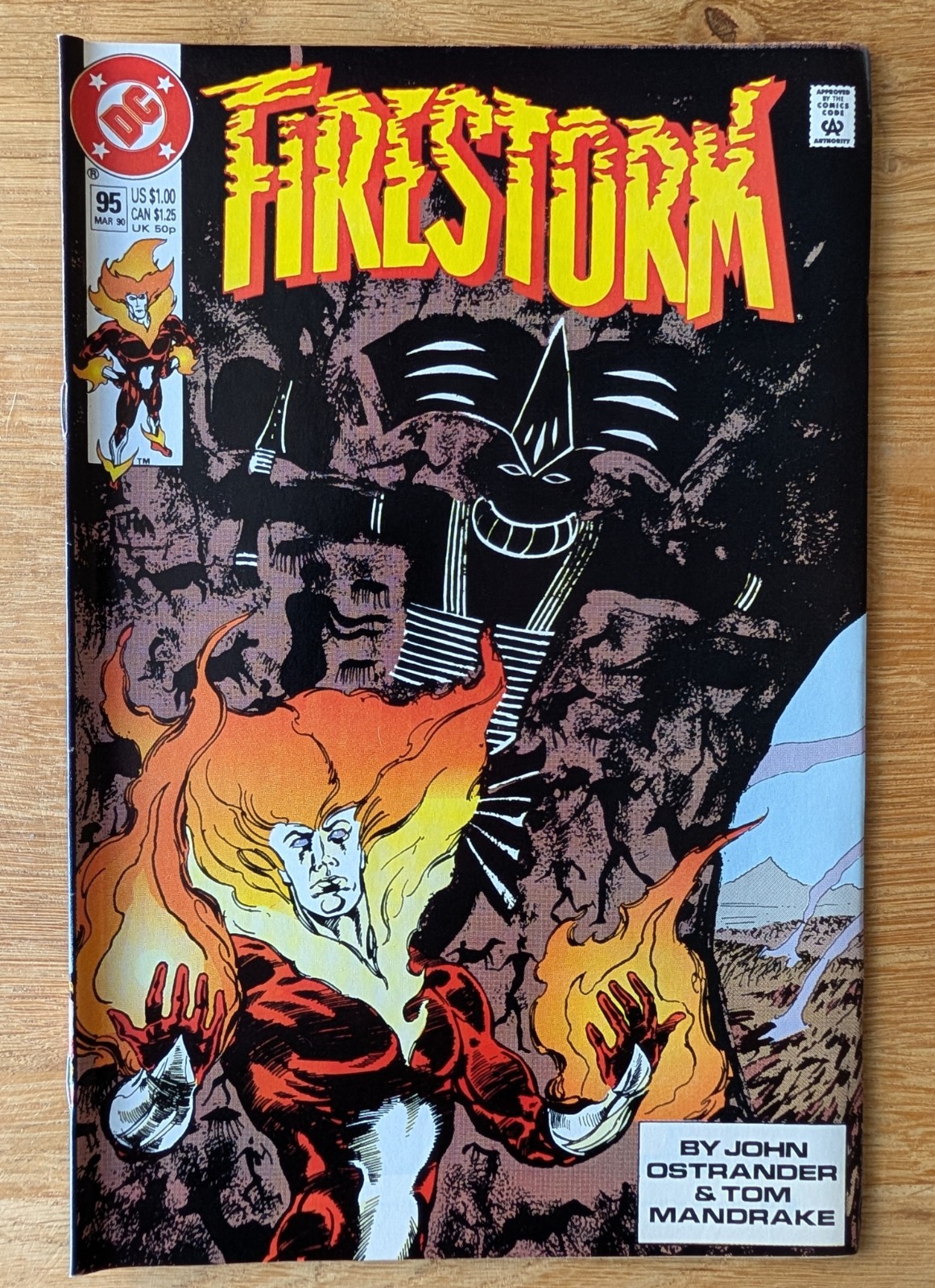 Firestorm #95 – DC Comics – 1990- FN/vfn- Bagged and Boarded