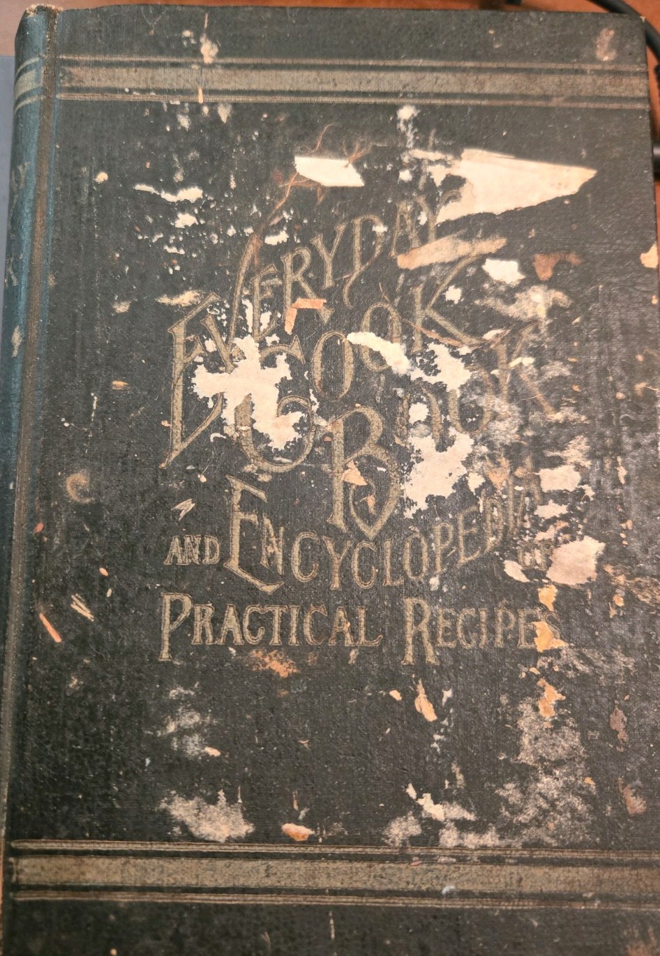 Antique The Every Day CookBook Miss E. Neil 1892