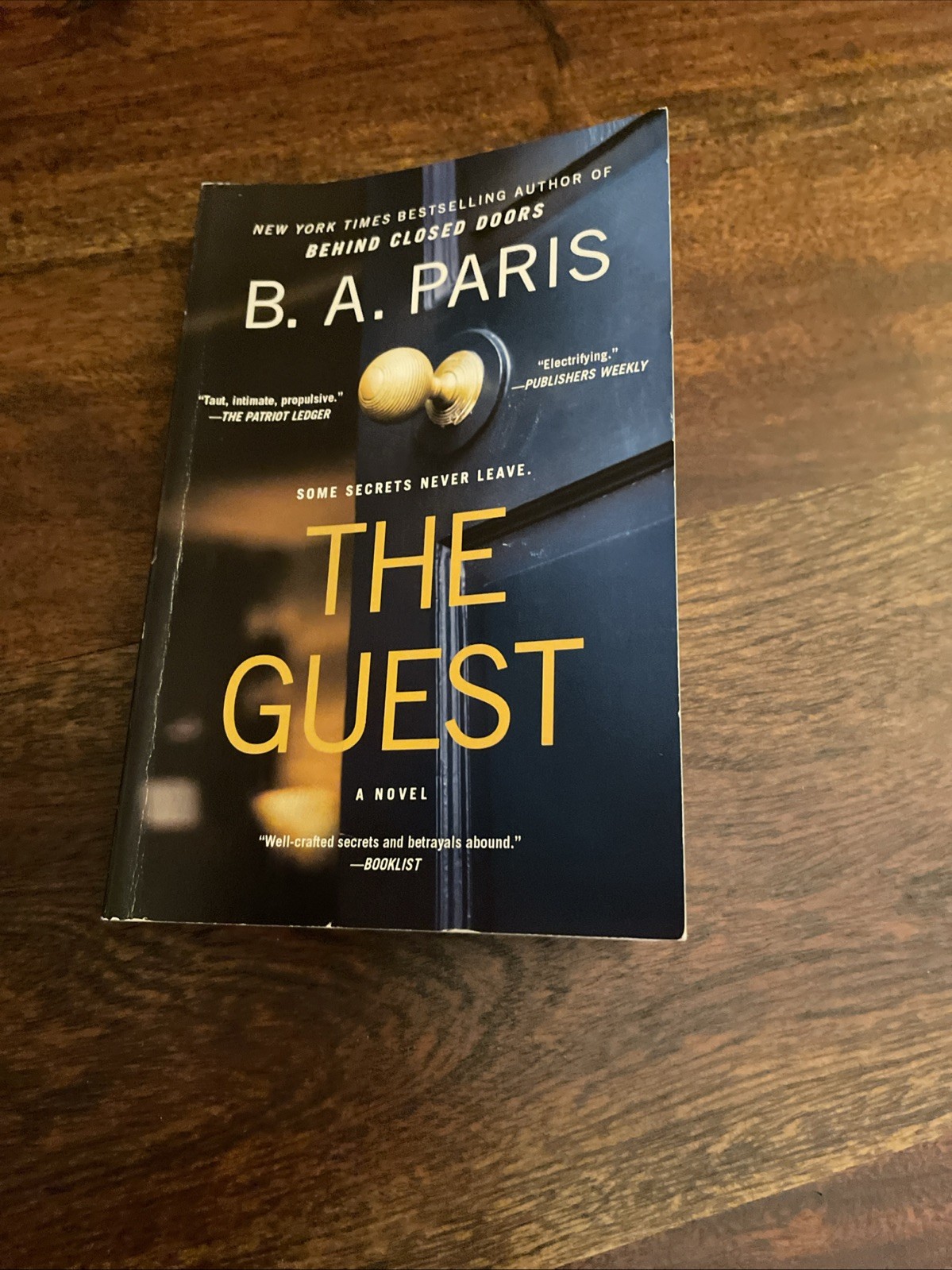 Guest : A Novel by B. A. Paris (2024, Trade Paperback)