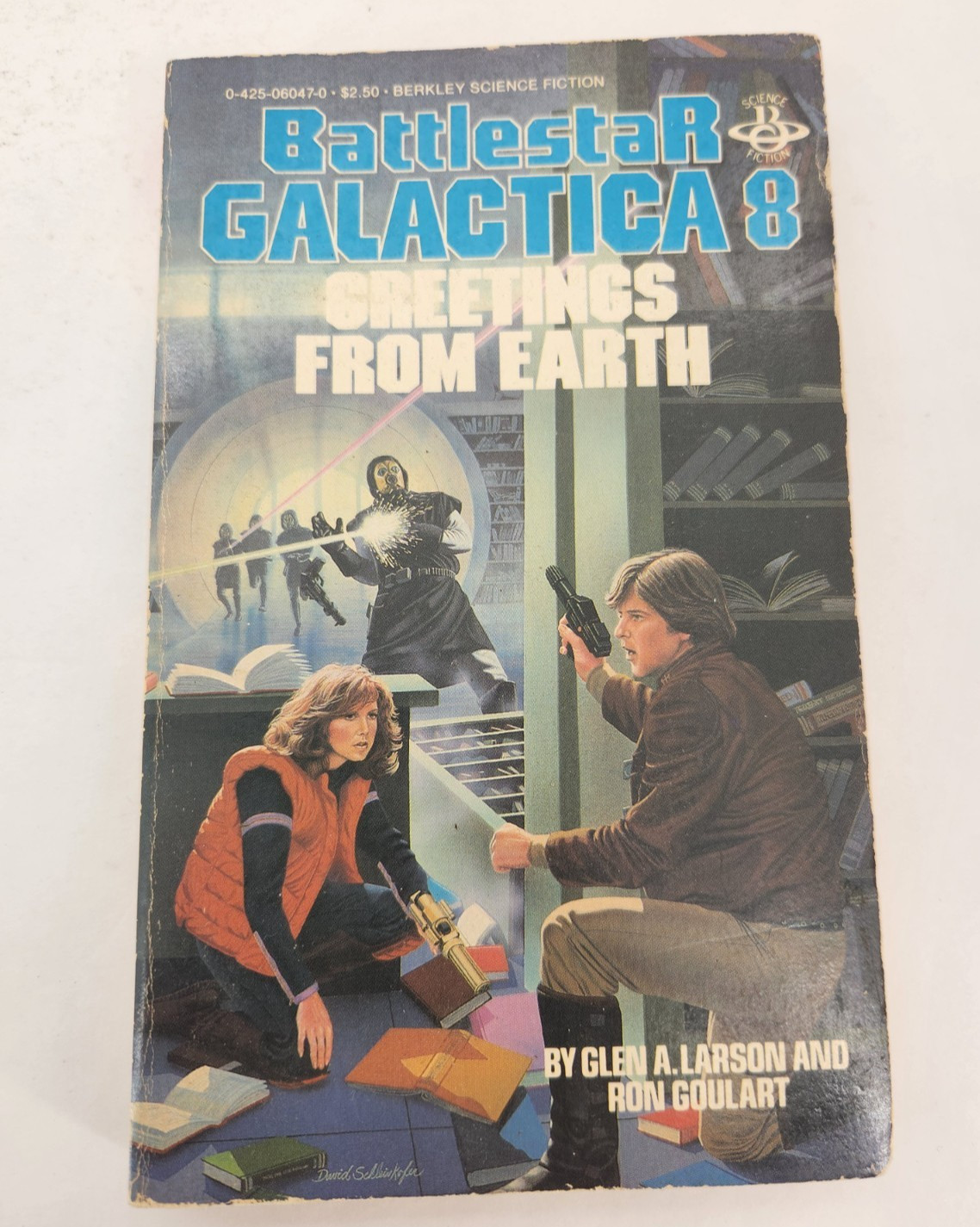 Greetings from Earth 1983 Paperback Ron, Larson, Glen A. Goulart Battlestar
