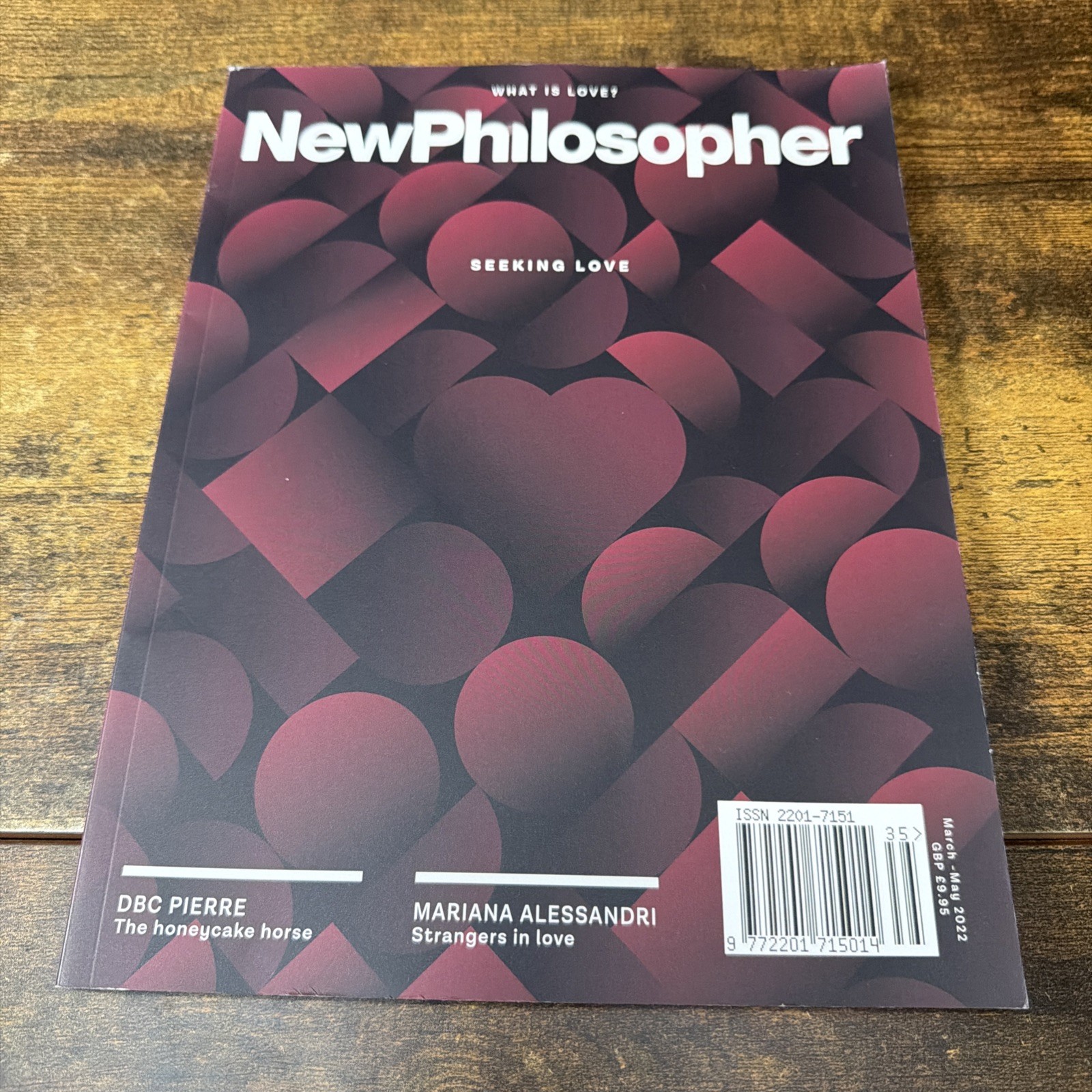New Philosopher Magazine March-May 2022 Issue #35 What is Love? Seeking Love