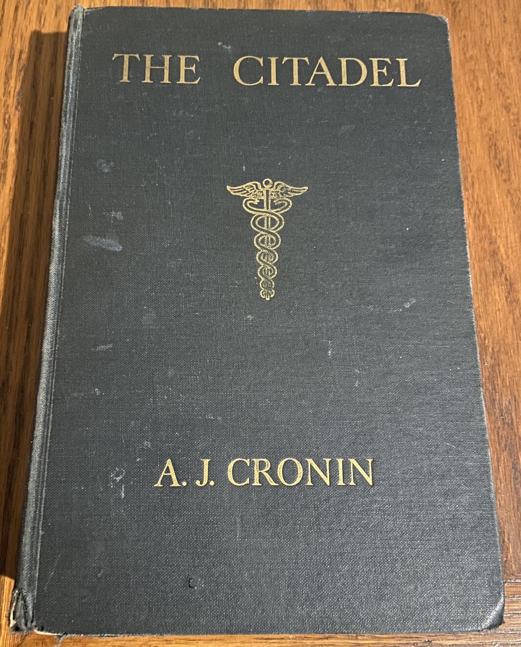 1937 The Citadel A.J. Cronin New York USA Hardcover Book Used. First Edition