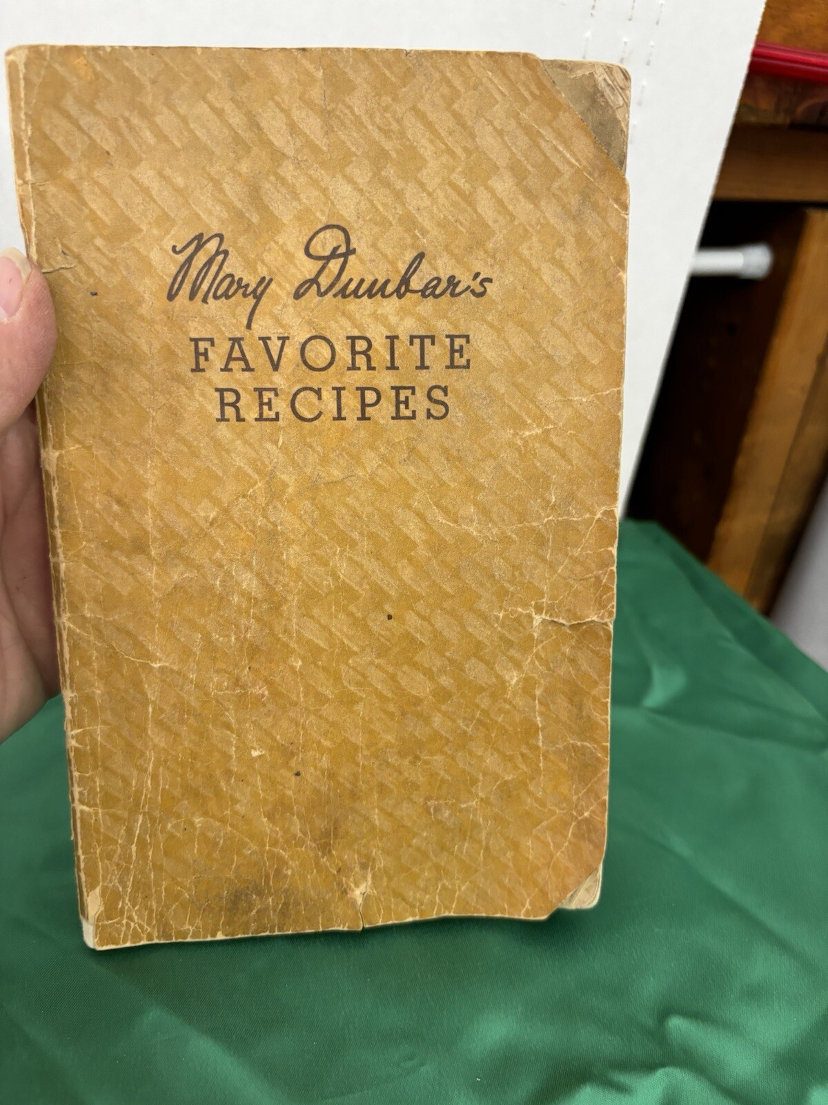 Jewel Tea Co. Mary Dunbar’s Favorite Recipes Cookbook 80 Pages 8 by 5 Inches