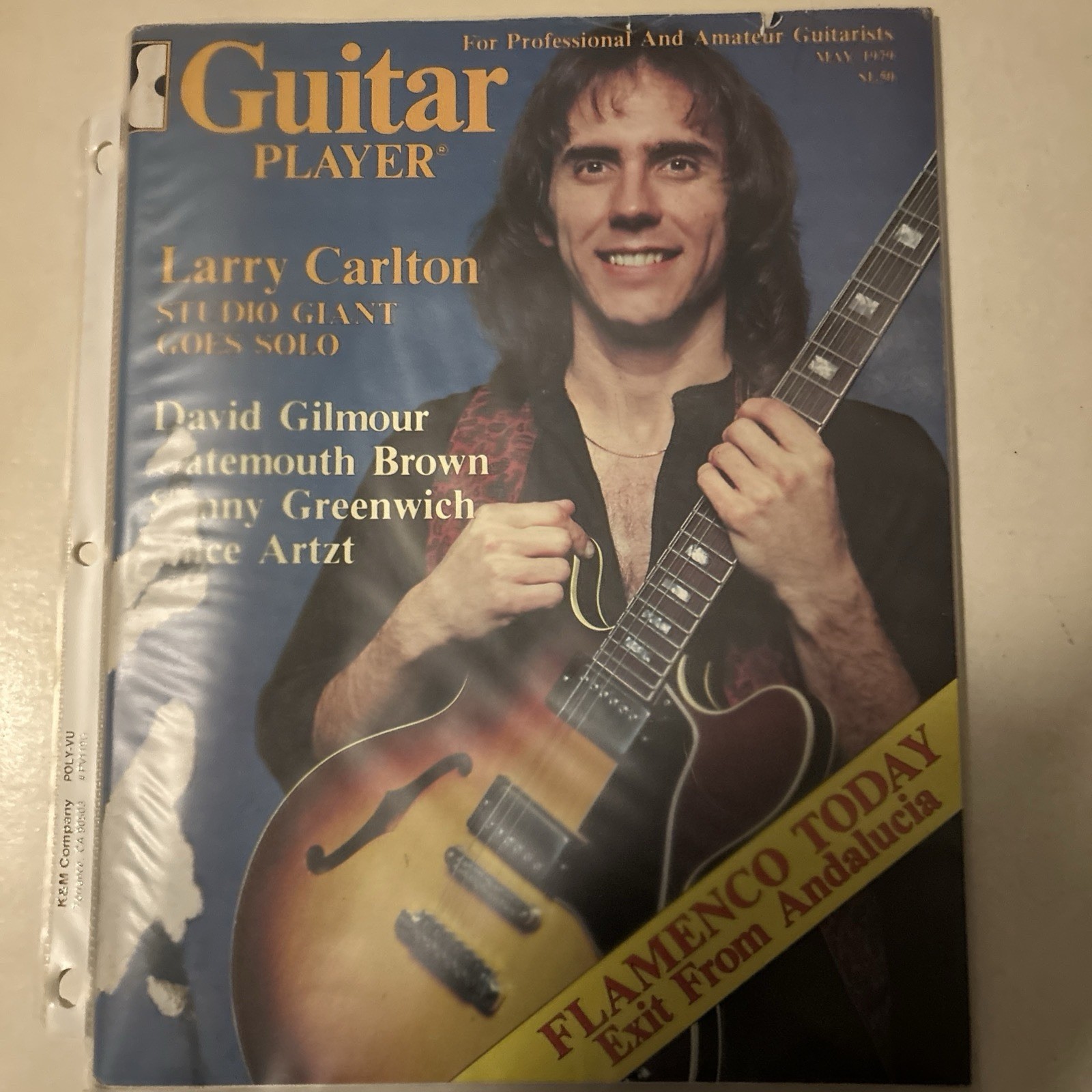 1979 May GUITAR PLAYER Larry Carlton David Gilmour Gatemouth Brown (MH208)