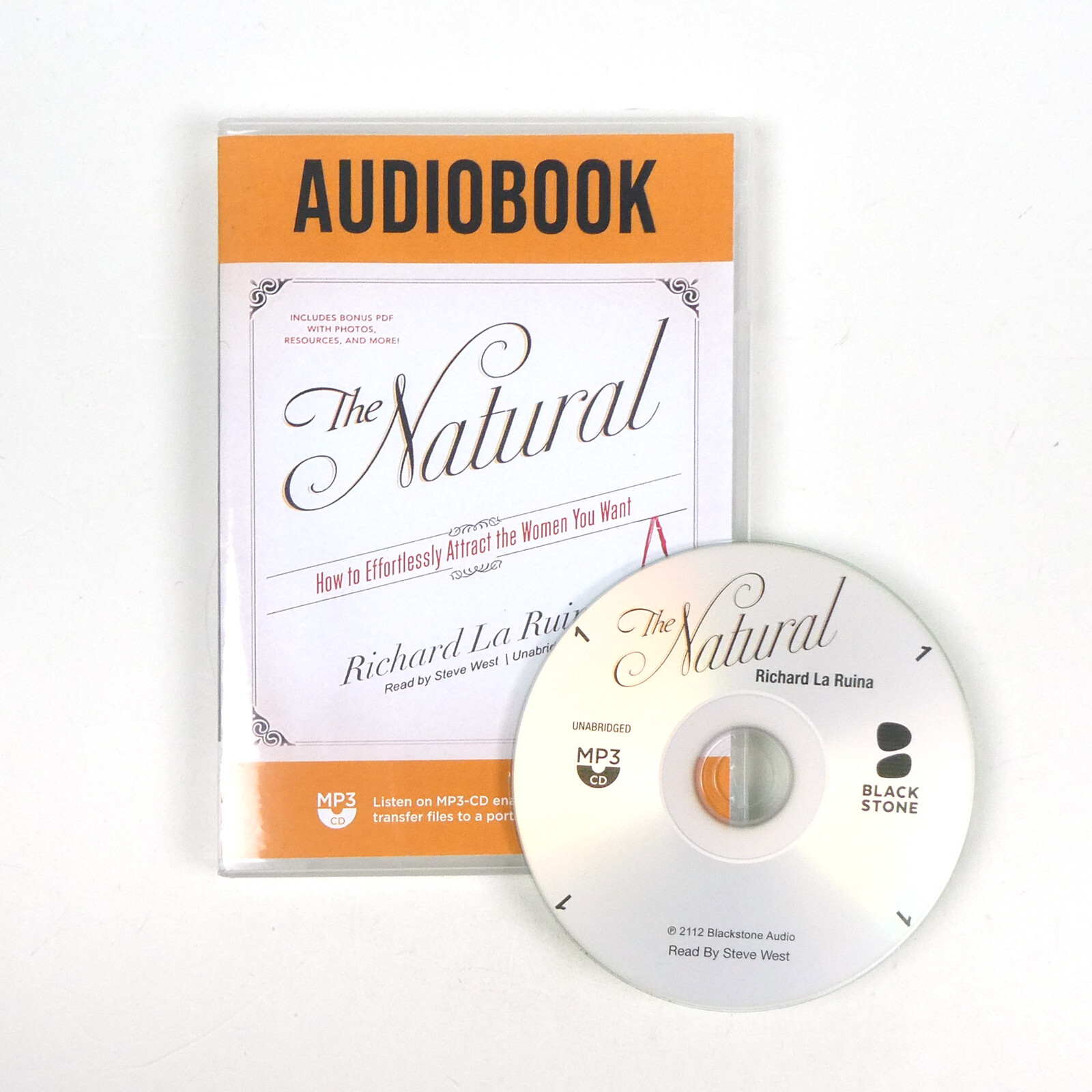 THE NATURAL MP3 CD HOW TO ATTRACT AND PICKUP WOMEN Richard La Ruina PUA artist