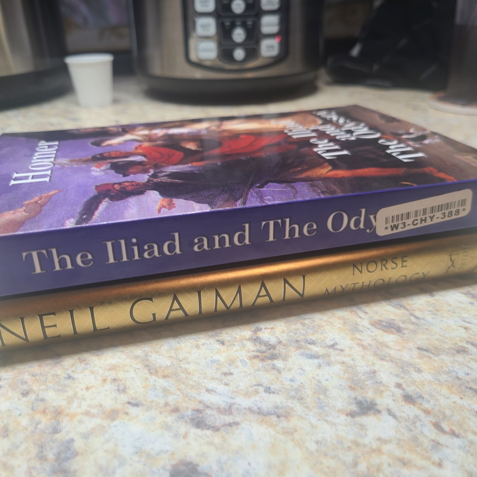 ILiad Odyssey Norse Mythology Neil Gaiman Homer Book Lot