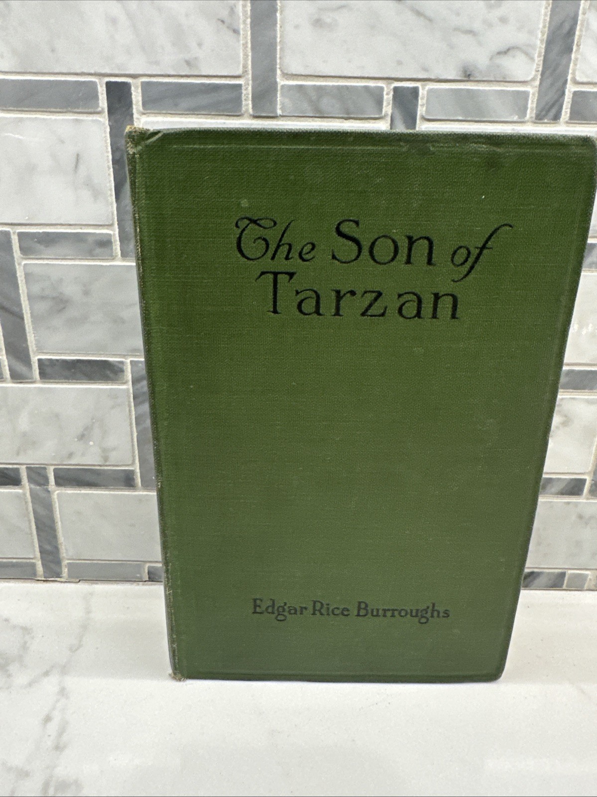 The Son of Tarzan by Edgar Rice Burroughs 1918 A L Burt Company Hardcover