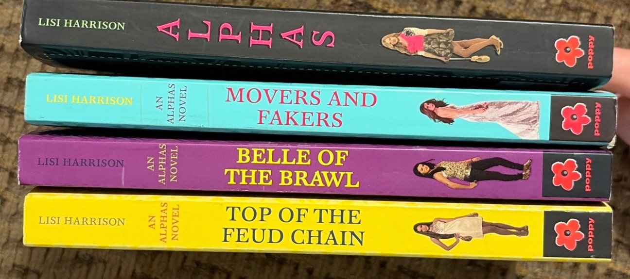 Complete Set Series – Lot of 4 Alphas books by Lisi Harrison