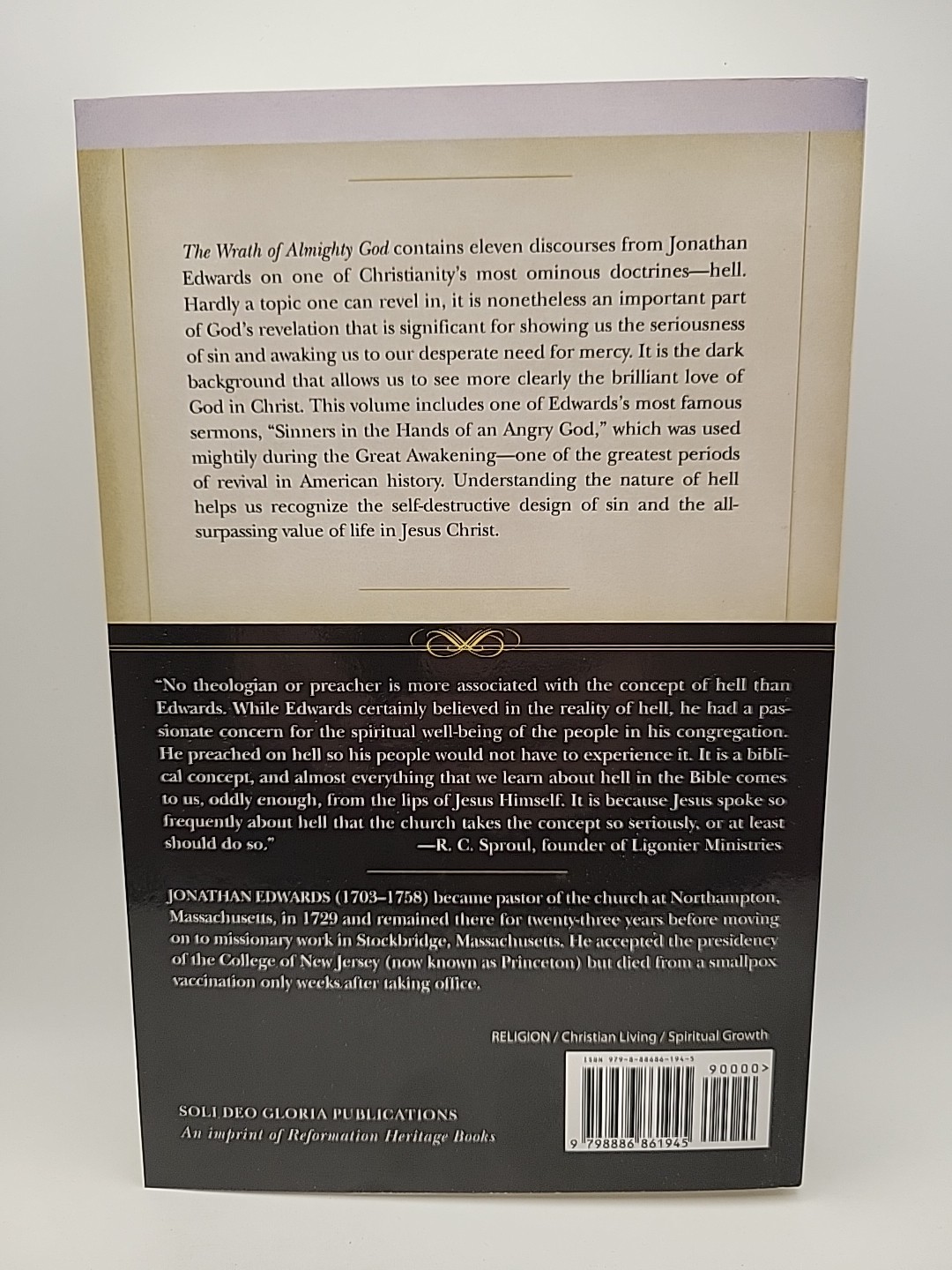 The Wrath of Almighty God By Jonathan Edwards (Paperback)