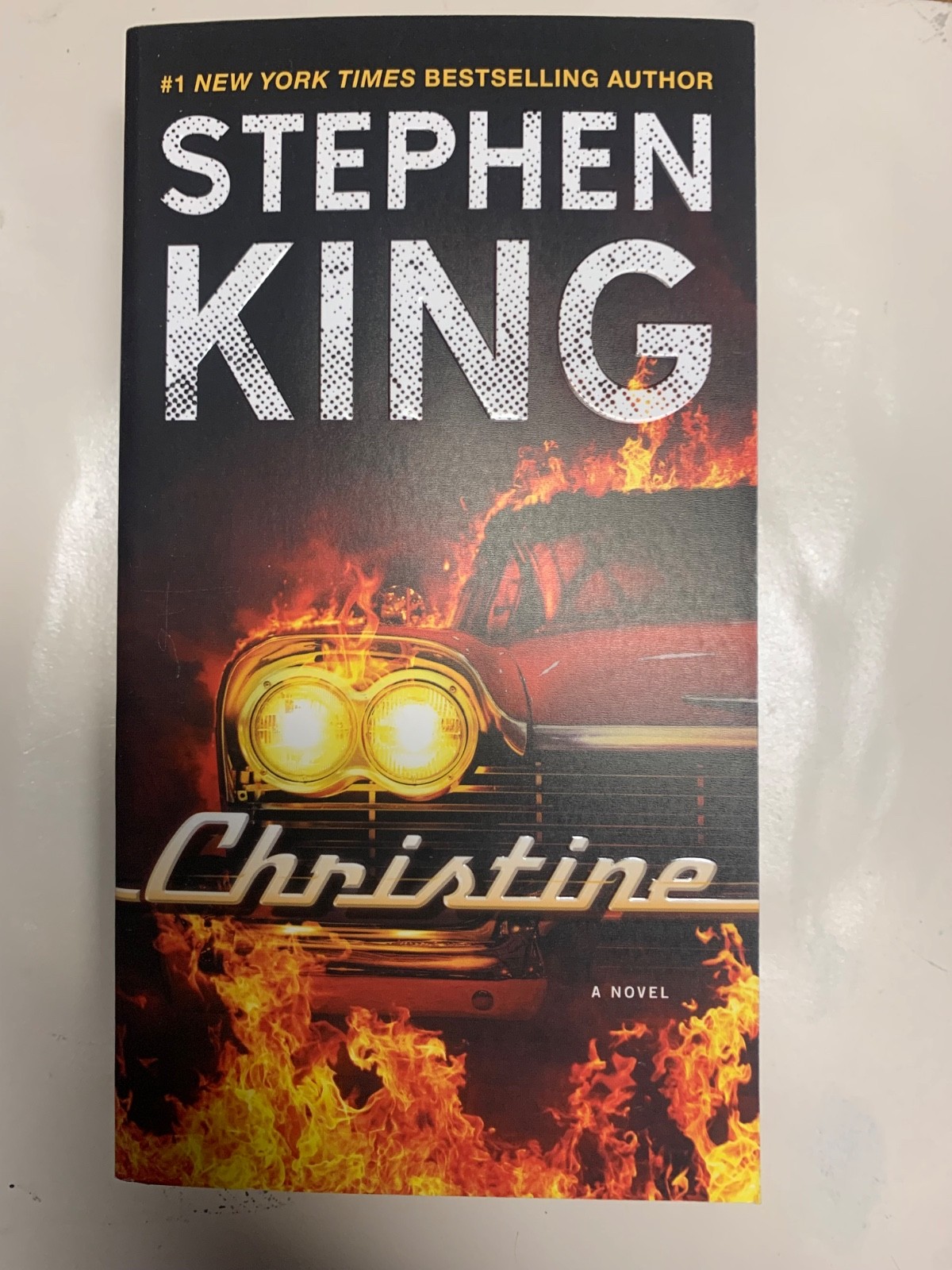 CHRISTINE, Stephen King, Paperback, 1st edition, 1st print, Pocket Books, 2016