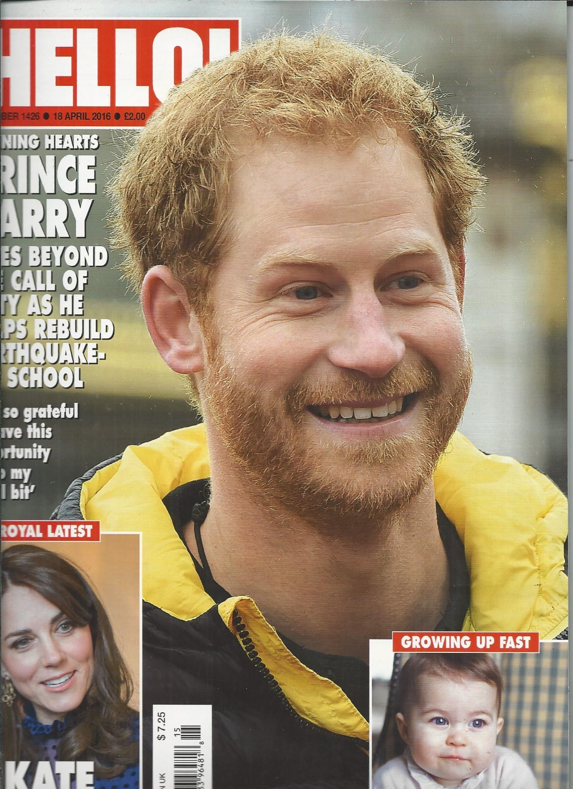 Hello Magazine Prince Harry Kate Middleton Austin and Gabriela Hearst 2016 .