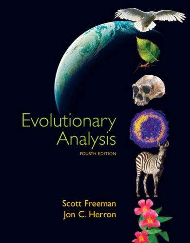 Evolutionary Analysis, Hardcover by Freeman, Scott; Herron, Jon C., Used Good…