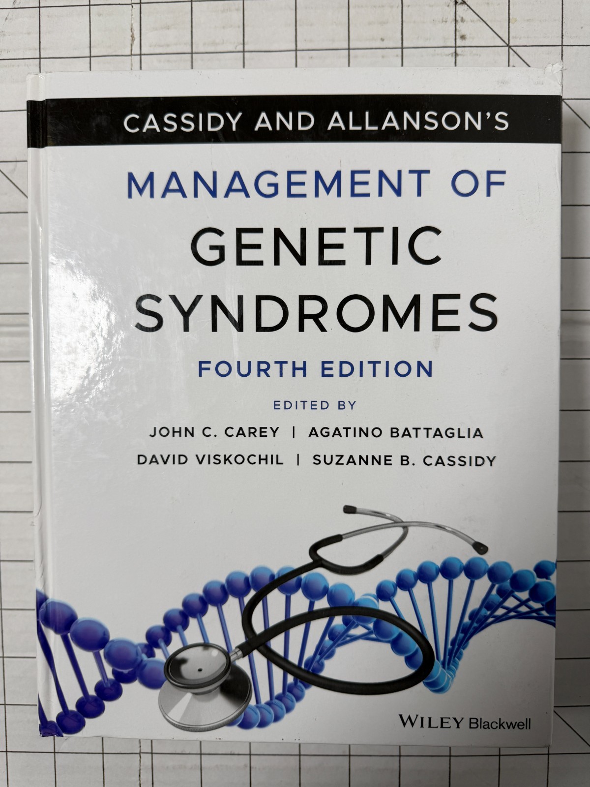 Cassidy and Allanson’s Management of Genetic Syndromes 4th Edition 2021, HC