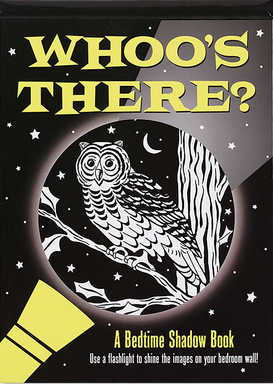 Whoo’s There? Bedtime Shadow Book by Peter Pauper Press