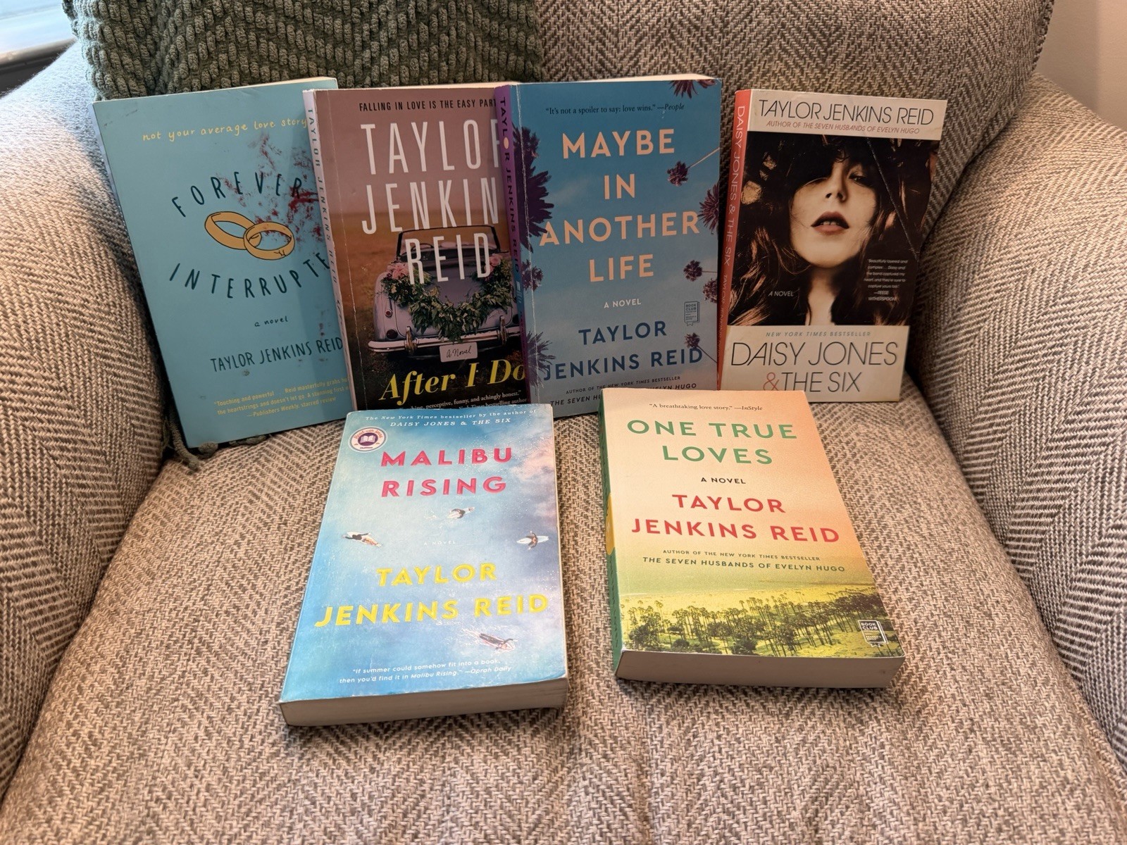 Taylor Jenkins Reid Books Bundle Lot of 6