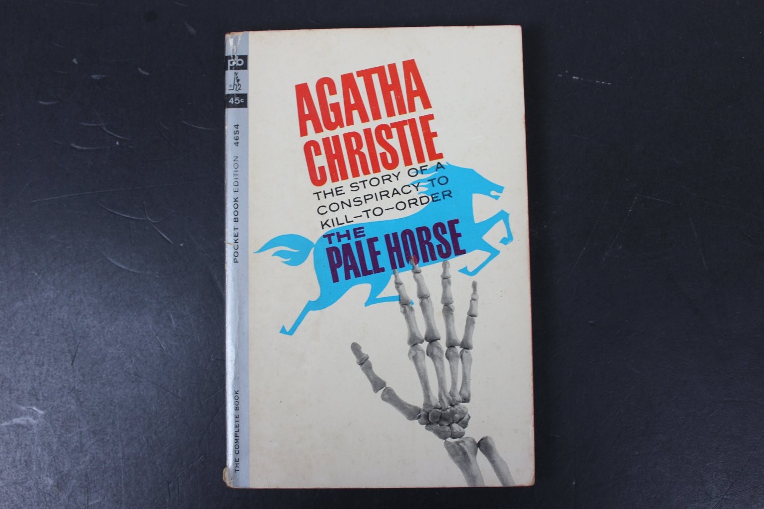 The Pale Horse Agatha Christie 1963 1st Printing Pocket Book Edition Mystery