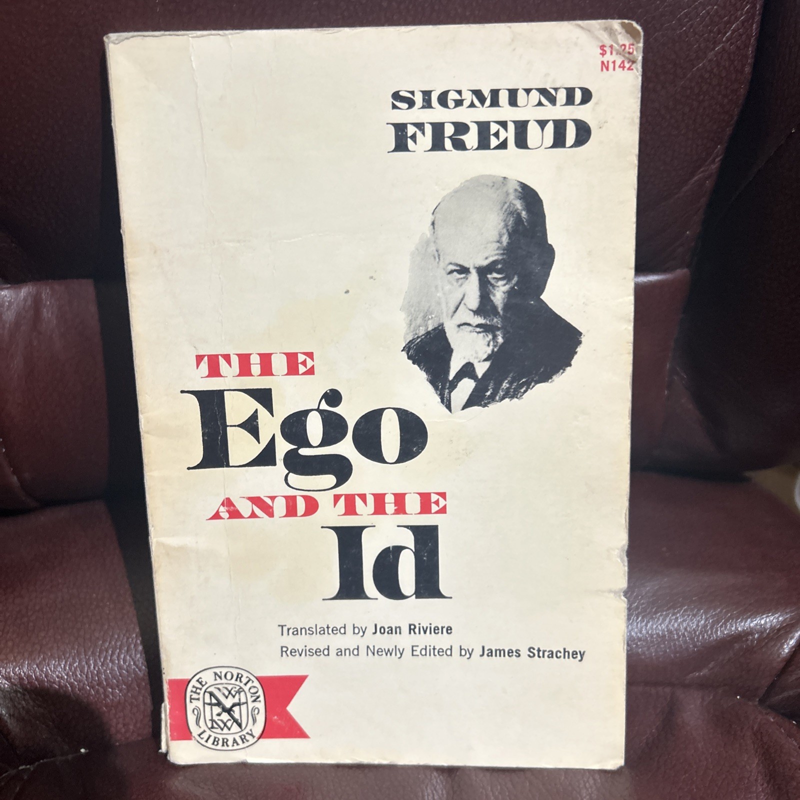 The Ego and the ID By Sigmund Freud 1960 Edition Paperback
