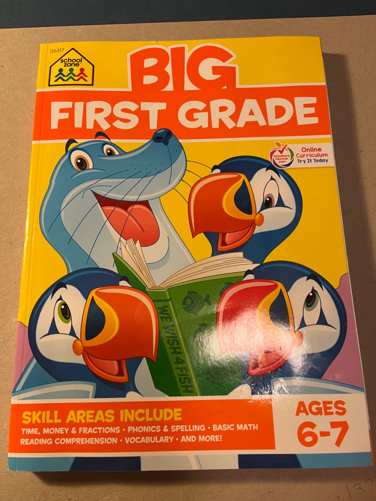 Big First Grade by School Zone Publishing Company Staff (2019, Trade Paperback)