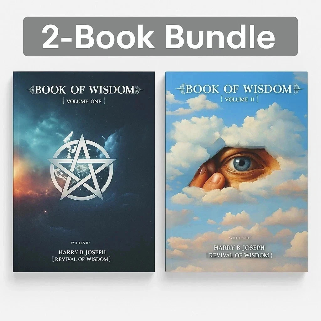 Book of Wisdom Volumes 1 & 2 by Harry B. Joseph -Paperback Bundle of 2