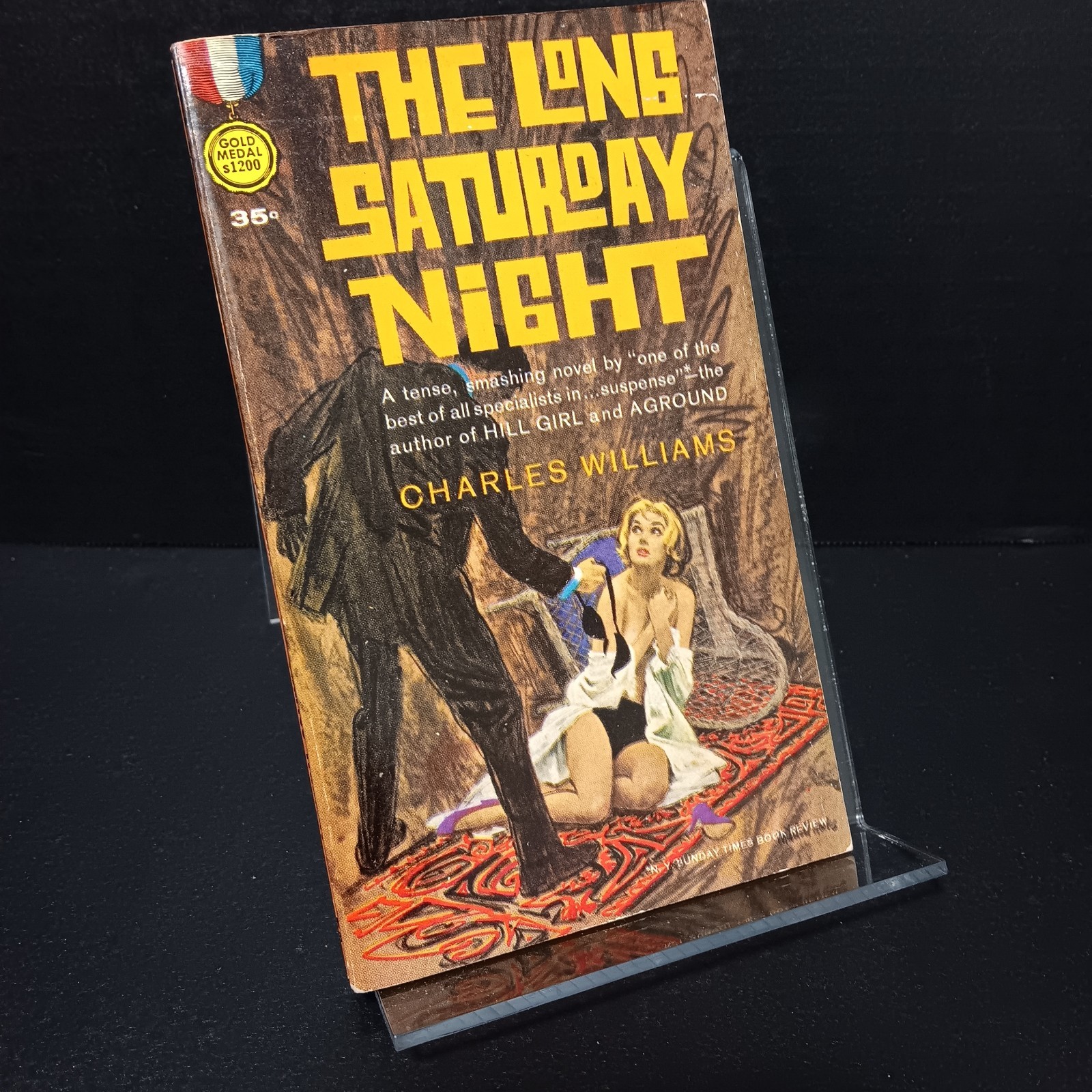 Charles Williams – THE LONG SATURDAY NIGHT – GM S1200 PBO 1962 NFN – See Photos