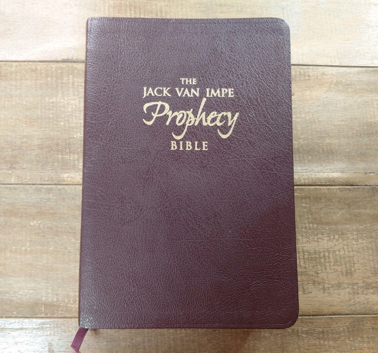 Jack Van Impe Prophecy Bible Special Limited Edition Red Letter KJV