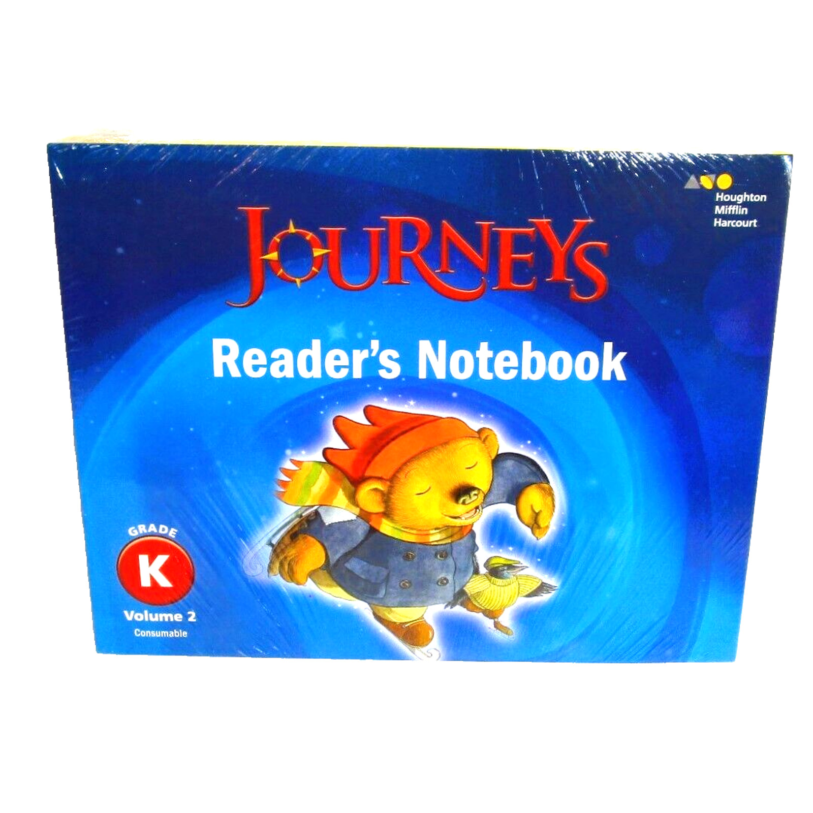 Journeys Kindergarten Workbook Reading Writing Grammar HMH 1st Edition 2016