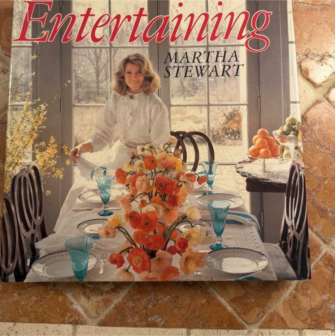 Martha Stewart Entertaining Hardcover 1982 Signed First Edition