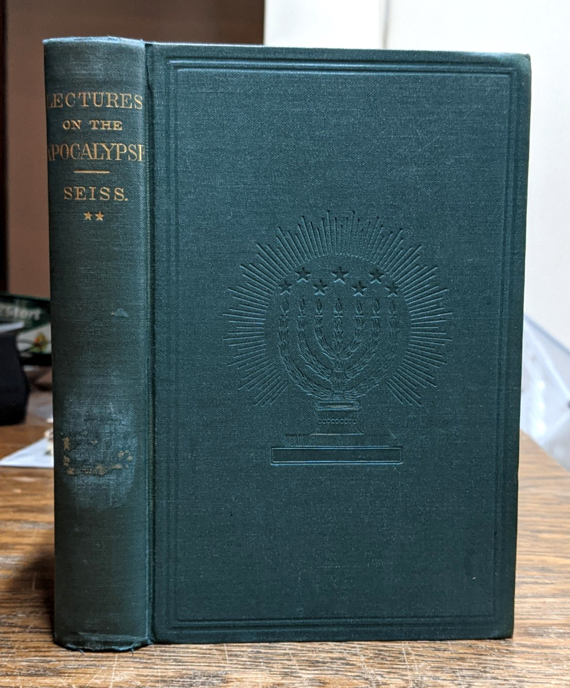 1899 The Apocalypse Special Lectures On Revelation Of Jesus Christ J.A. Seiss V2