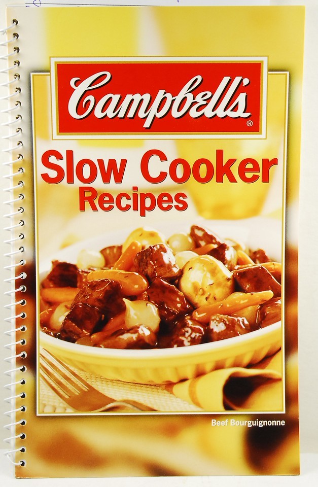 CAMPBELLS SLOW COOKER RECIPES COOKBOOK (DS-S4-21)