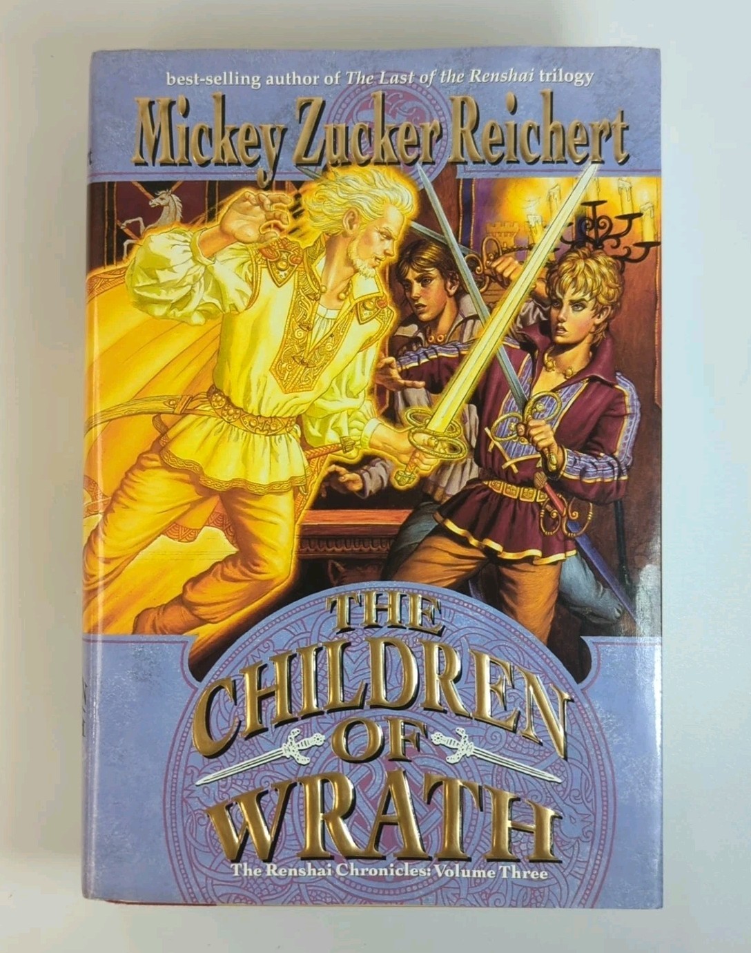 THE CHILDREN OF WRATH Mickey Zucker Reichert 1st/1st HC DJ Renshai Chronicles 3