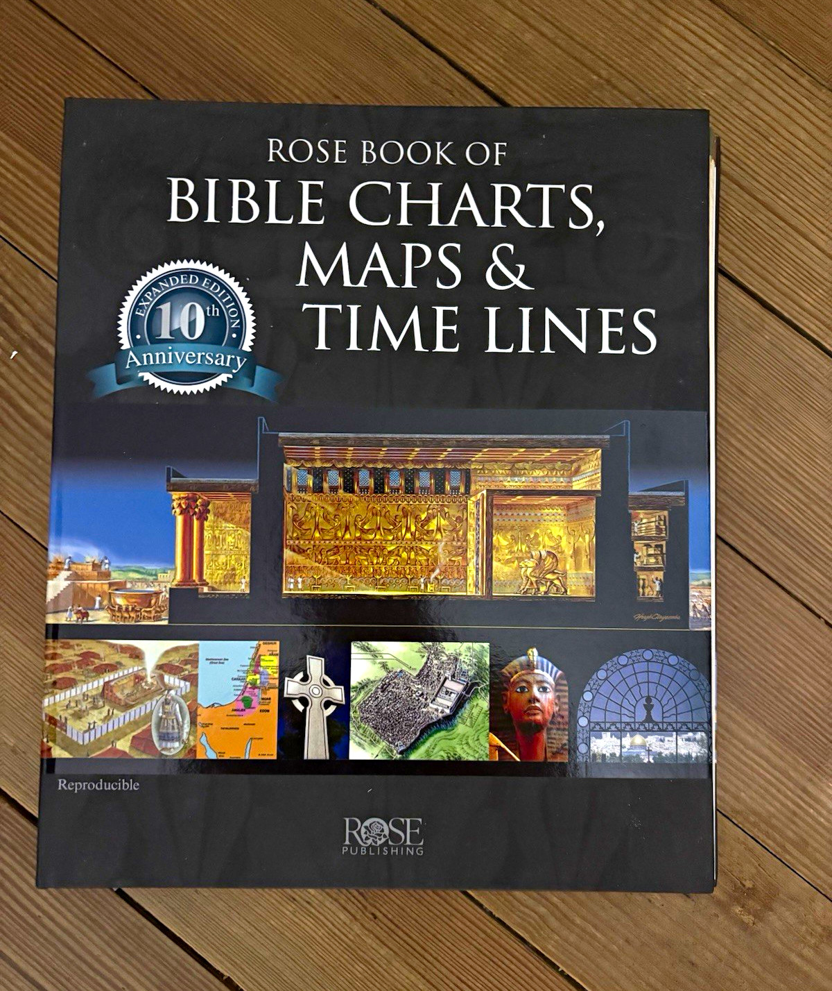 Rose Publishing Bible Charts, Maps & Time Lines Expanded 10th Anniv Spiral