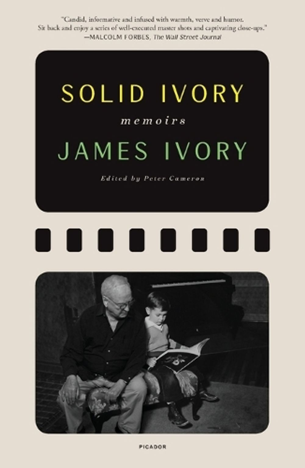 Solid Ivory: Memoirs by James Ivory (English) Paperback Book
