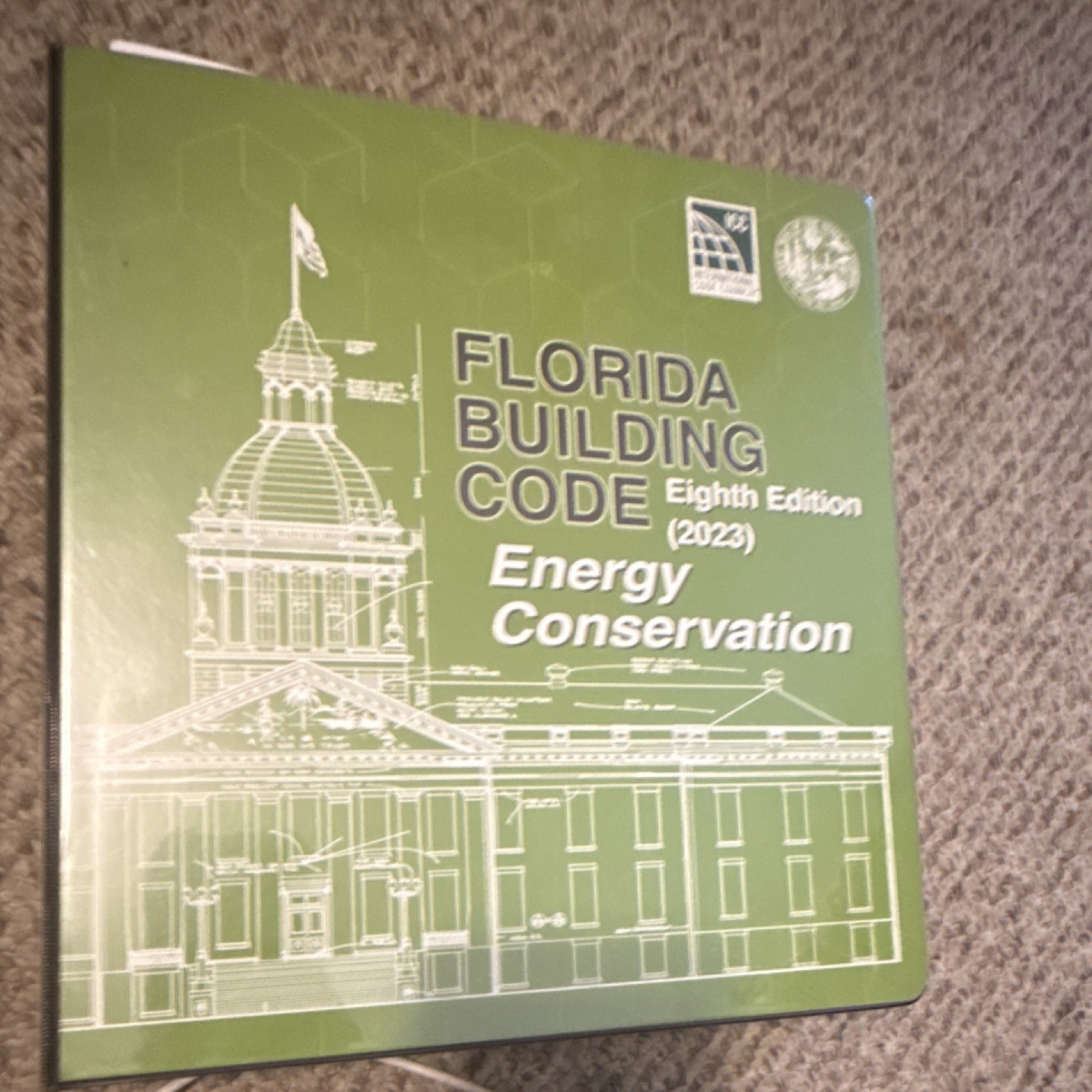 Florida Building Code-Energy Conservation 8th Edition Ringbound Reference 2023