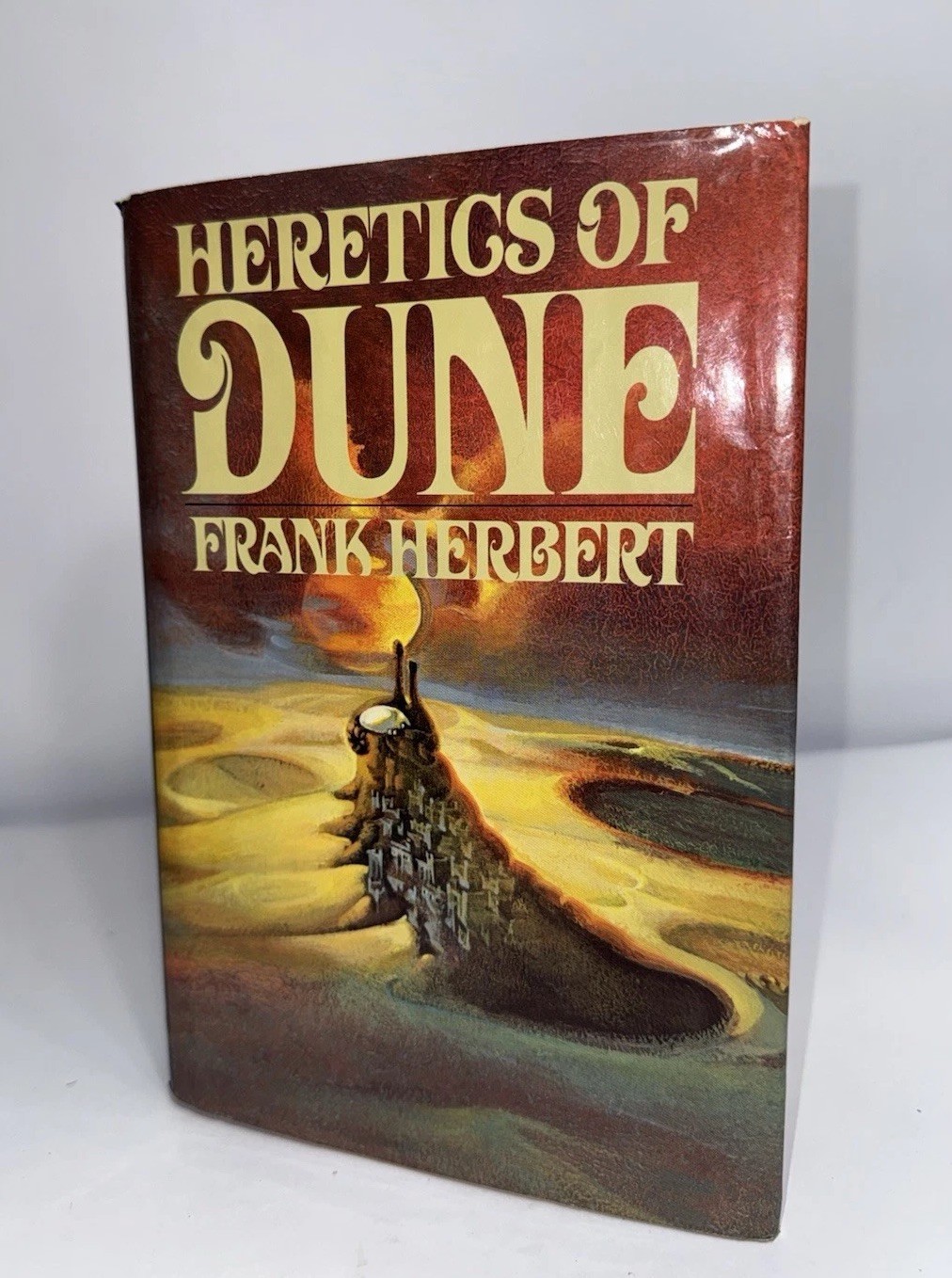 Heretics of Dune Frank Herbert 1984 Hardcover Dust Jacket G.P. Putnam Sci-Fi