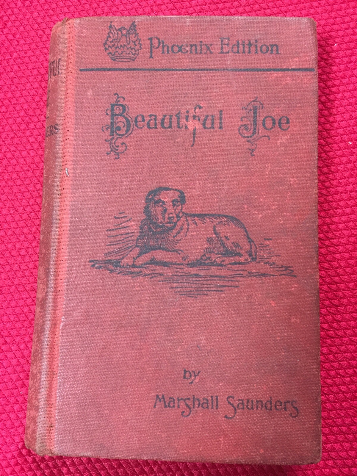 Beautiful Joe By Marshall Saunders Very Rare 325 Page Phoenix Edition Dog Book
